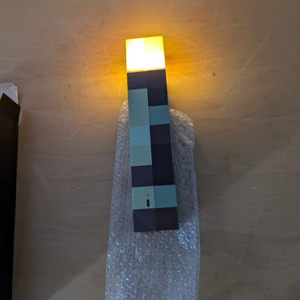 Light-up Wall Torch - USB Rechargeable Night Lamp - Torch Light with Wall Mount