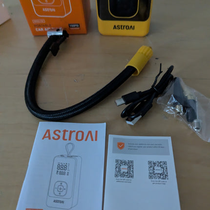 AstroAI L7 Air Tire Inflator Portable Air Compressor, 150PSI Electric Cordless C