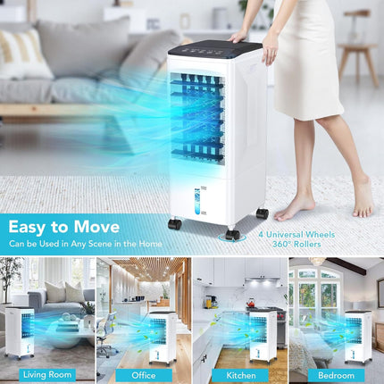 Portable Air Conditioner, 3-in-1 Air Cooler with Remote, Portable AC Cooling Fan