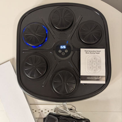 2025 New Smart Music Boxing Machine with Premium Boxing Gloves