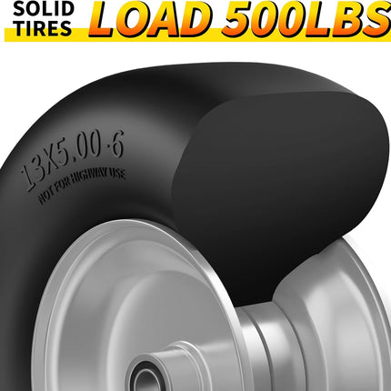 RONPOW 13x5.00-6 Flat Free Tire
