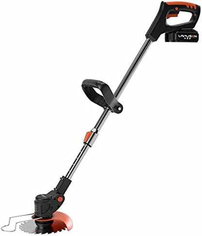 Electric Lawn Mower, Small Household Lawn Mower, Handheld Lithium Battery Lawn M