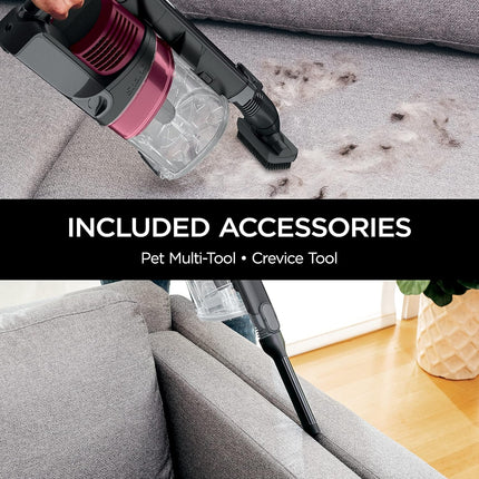 Shark IZ163H Pet Plus Cordless Stick Vacuum with Self-Cleaning Brushroll, PowerF