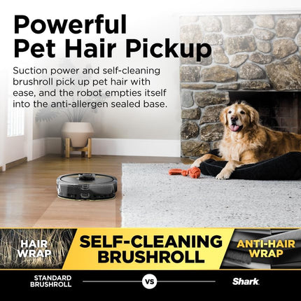 Shark Matrix Plus 2in1 Robot Vacuum & Mop with Sonic Mopping, Matrix Clean, Home