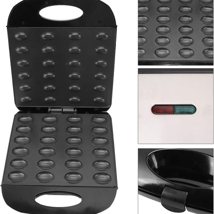 Walnut Cookie Maker 24pcs, Electric Walnut Cake Maker, Nut Waffle Bread Maker Ba