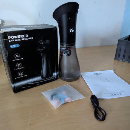 Ear Wax Removal with LED Display, Temodu Electric Ear Cleaner, Rechargeable Earw