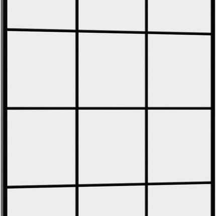 Suidia Rectangular Wall Mirror, 30" x 40" Window Decorative Mirrors, Metal Frame