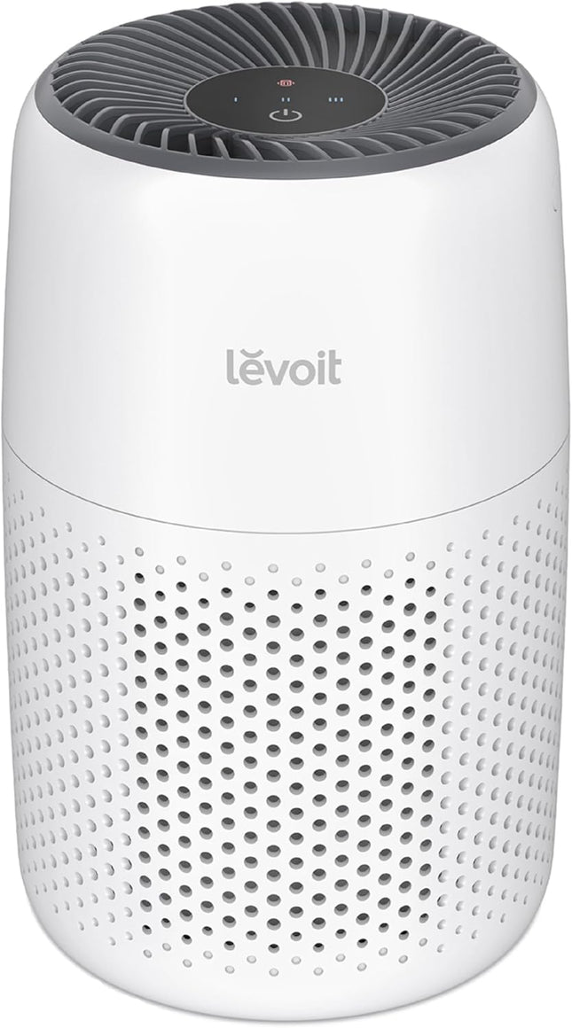 Levoit Core Mini-P Air Purifier for Bedroom, Home & Desktop, 3-in-1 Filter with Aroma Pad, 25dB Quiet, up to 255 Sq Ft