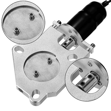 SPELAB 2.5 Inch Dual Electric Exhaust Cutout Valve Remote Switch