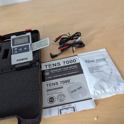 TENS 7000 Digital TENS Machine - for Back Pain, Neck Pain, General Pain Relief,
