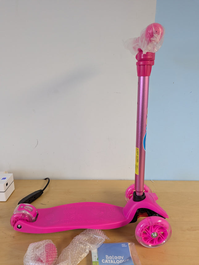 BELEEV A2 Scooters for Kids 3 Wheel Kick Scooter for Toddlers Girls & Boys, Scoo