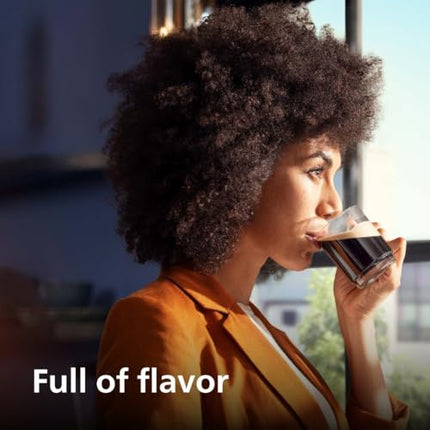 Philips Series 2300 Fully Automatic Espresso Machine - 4 Hot Drinks, Fast Clean,