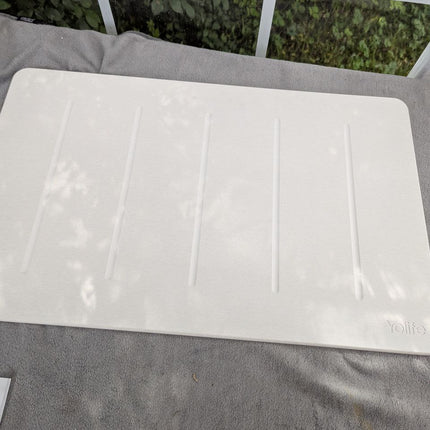 Yolife Stone Bath Mat Large, 32" x 20" Diatomaceous Earth Bath Mat for Bathroom,