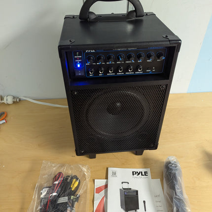 Pyle PA Speaker, Karaoke Machine With Microphone Wireless, 400W Bluetooth Portab
