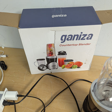 INCOMPLETE Smoothie Blender, Ganiza Blenders for Smoothies with 15-Piece Blender