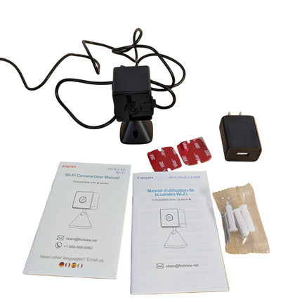 Mini Wireless Security Camera 1080P HD – Smart Indoor WiFi Camera with Automatic