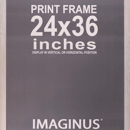 Imaginus Driftwood MDF Wood Frame with Presence! (24 x 36 inches)