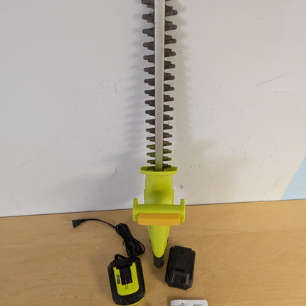 SnapFresh 20V Cordless Hedge Trimmer, 18 in Dual-Action Blades with 2.0Ah Battery & Fast Charger, 4 lb