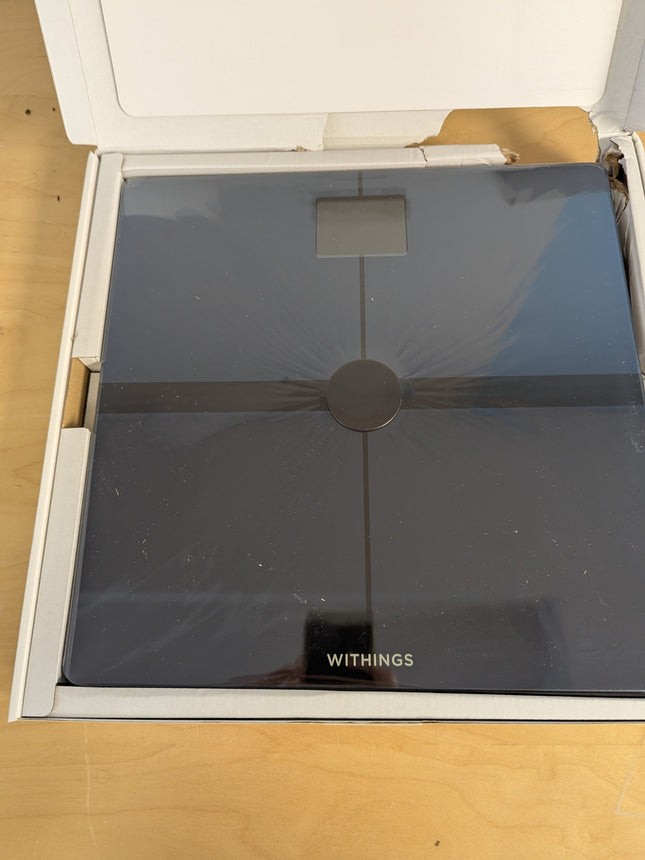 WITHINGS Body Smart - Digital Smart Scale for Body Weight, Weight Scale for Visc