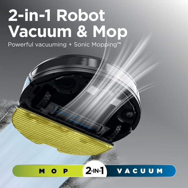 Shark Matrix Plus 2in1 Robot Vacuum & Mop with Sonic Mopping, Matrix Clean, Home