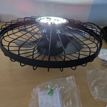 Depuley Outdoor Ceiling Fan with Light: 20 Inch Waterproof Gazebo Fans with Ligh