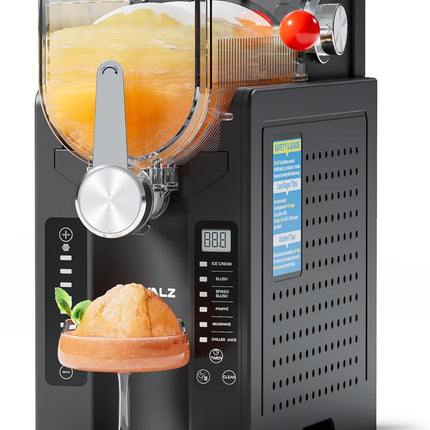 CHIVALZ Slushie Machine No Ice Needed, 88 oz Frozen Drink Maker & Slushy Machine