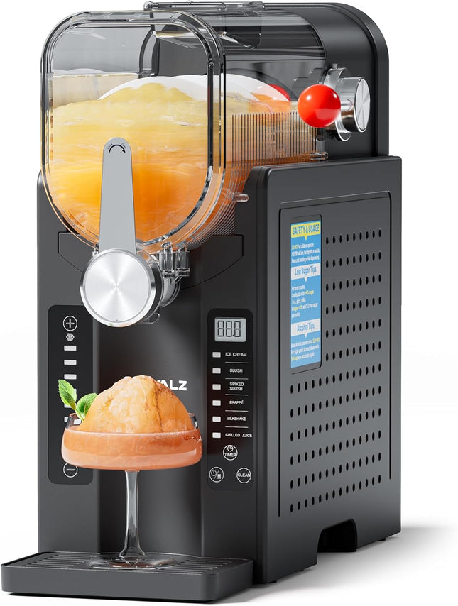CHIVALZ Slushie Machine No Ice Needed, 88 oz Frozen Drink Maker & Slushy Machine