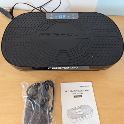 FEIERDUN Vibration Plate Exercise Machine, Vibration Plate for Lymphatic Drainag