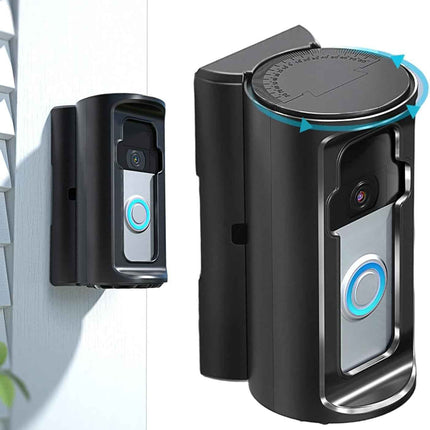 Adjustable Doorbell Mount, No Drill Installation Doorbell, Versatile Ring Door H