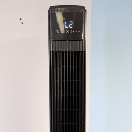 Abolee Tower Fan for Bedroom, Quiet Floor Fan, 90° Oscillating Fans for Indoors