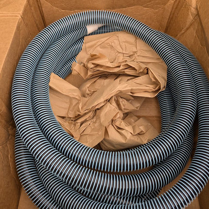 Pool Central Spiral Wound Vacuum Swimming Pool Hose, 35' x 1.5", Blue