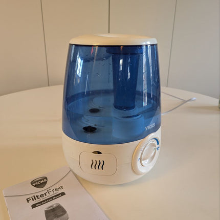 Vicks V4600-CAN Filter-Free Ultrasonic Cool Mist Humidifier, Medium Room Humidif