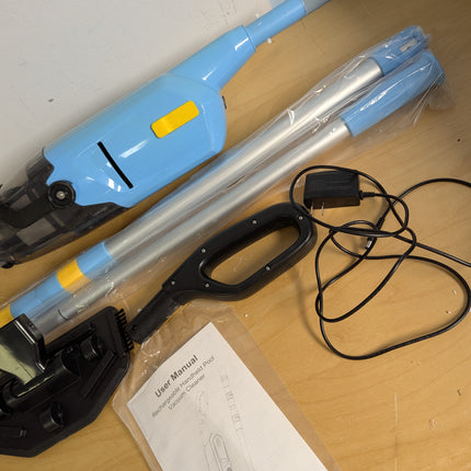 Pool Vacuum Cleaner for Above Ground Pool & In Ground Cordless Rechargeable Pool