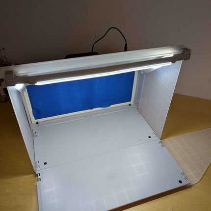 INCOMPLETE OPHIR Paint Booth, Spray Booth with Extra 2xFilter & 3xLed Light, Air