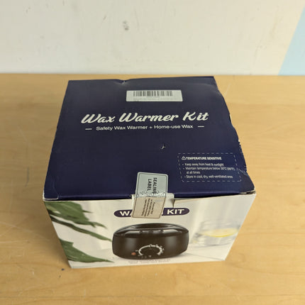 Waxing Kits Wax Melt Warmer: Wax Kit with 4*100g Hard Waxing Beans &30Pcs Waxing