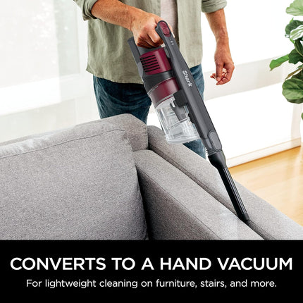 Shark IZ163H Pet Plus Cordless Stick Vacuum with Self-Cleaning Brushroll, PowerF