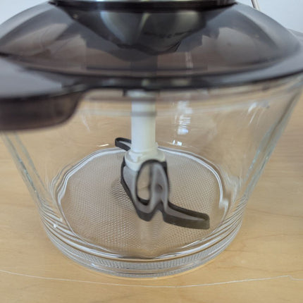 Bear 600W Electric Food Processors & Chopper, 2L Glass Container & 1.8L 304 Stai
