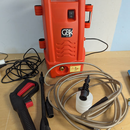 GBK 2000 PSI Max 1.5 GPM Electric High-Pressure Washer with 5m Hose