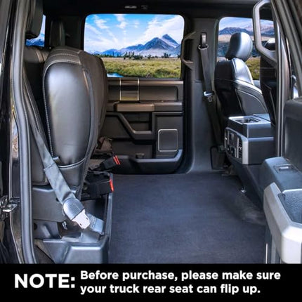 ITNAST XL Dog Seat Cover for Truck with Flip Up Rear Seats, Waterproof Dog Floor
