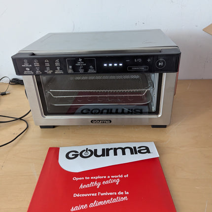 Gourmia Toaster Oven Digital Air Fryer - Convection Mode with 4 Slice Capacity,