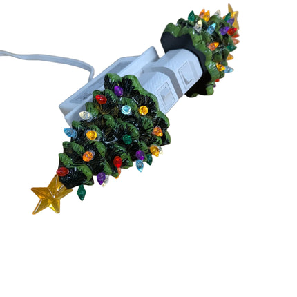 2 pack Christmas tree night light - Christmas decorative tree with ON/OFF switch