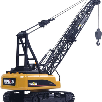 HUINA 572 15CH RC Construction Crane Truck Tower Excavator, 1/14 Scale