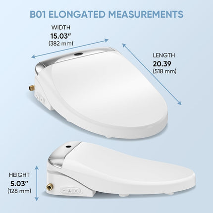 LEIVI Electric Bidet Smart Toilet Seat