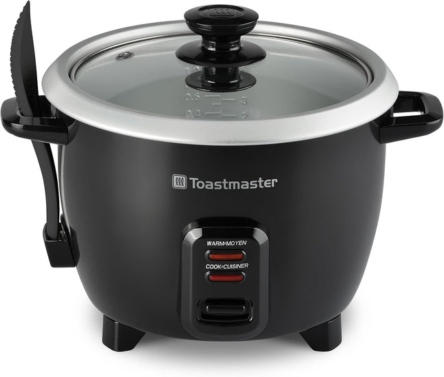 Toastmaster Electric Rice Cooker - Large Capacity for Soups, Oatmeal & More - Au