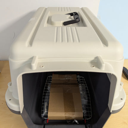 SportPet 24 Inch Durable Plastic Dog Kennel, 24IN PLASTIC KENNEL