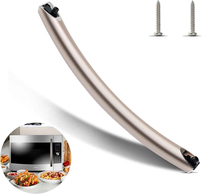 DE94-04313F Microwave Door Handle, Fit for ME16A4021AS ME17R7011ES Samsung Micro