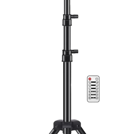 Telbum DJ Lights with Stand, 5 in 1 Party Bar Light Set with Rotating Ball, Stro