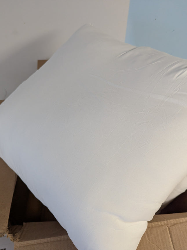 MIULEE Pack of 2 Pillow Insert 20x20 Inches Outdoor Waterproof Throw Pillow Inse