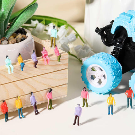 Namalu 1:150 Scale Miniature Figures Painted for Miniature Scenes Pack of | Mini
