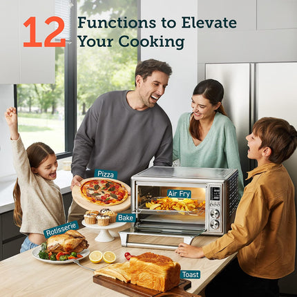 COSORI Air Fryer Toaster Oven, 12-in-1 Convection Oven Countertop with Rotisseri
